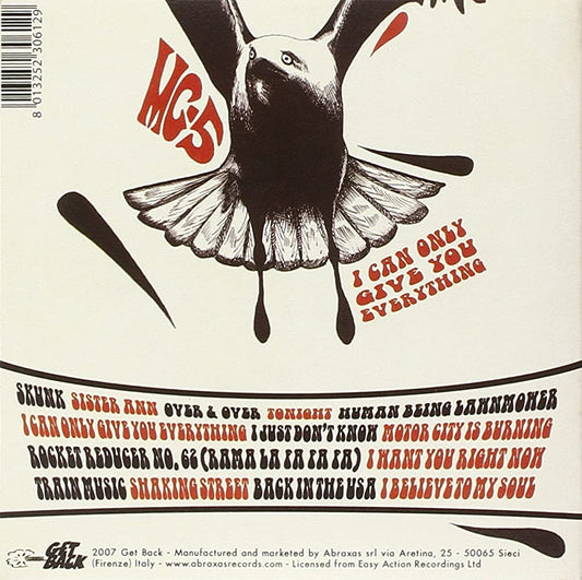 MC5 - I can only give you everything(1966)